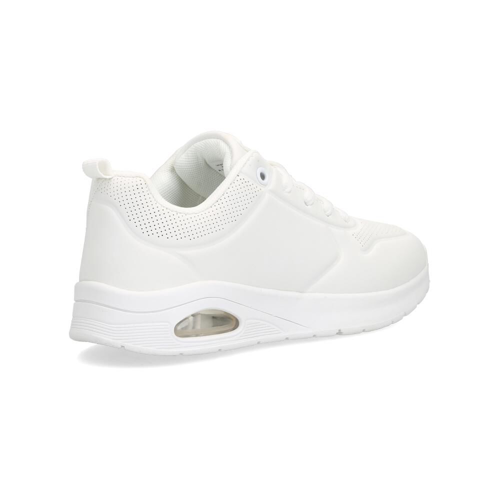 Zapatilla Escolar Legal Street Unisex Blanco image number 3.0