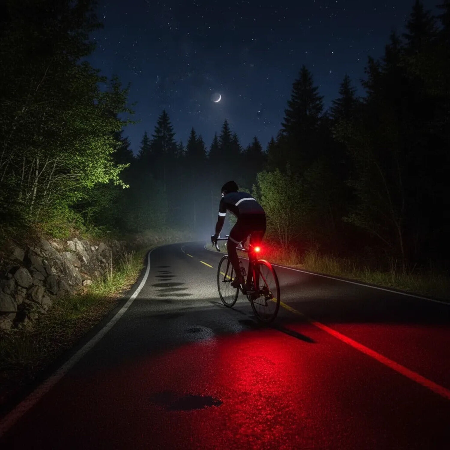 Luz Led Trasera Bicicleta Solar Contra Agua Recargable image number 2.0
