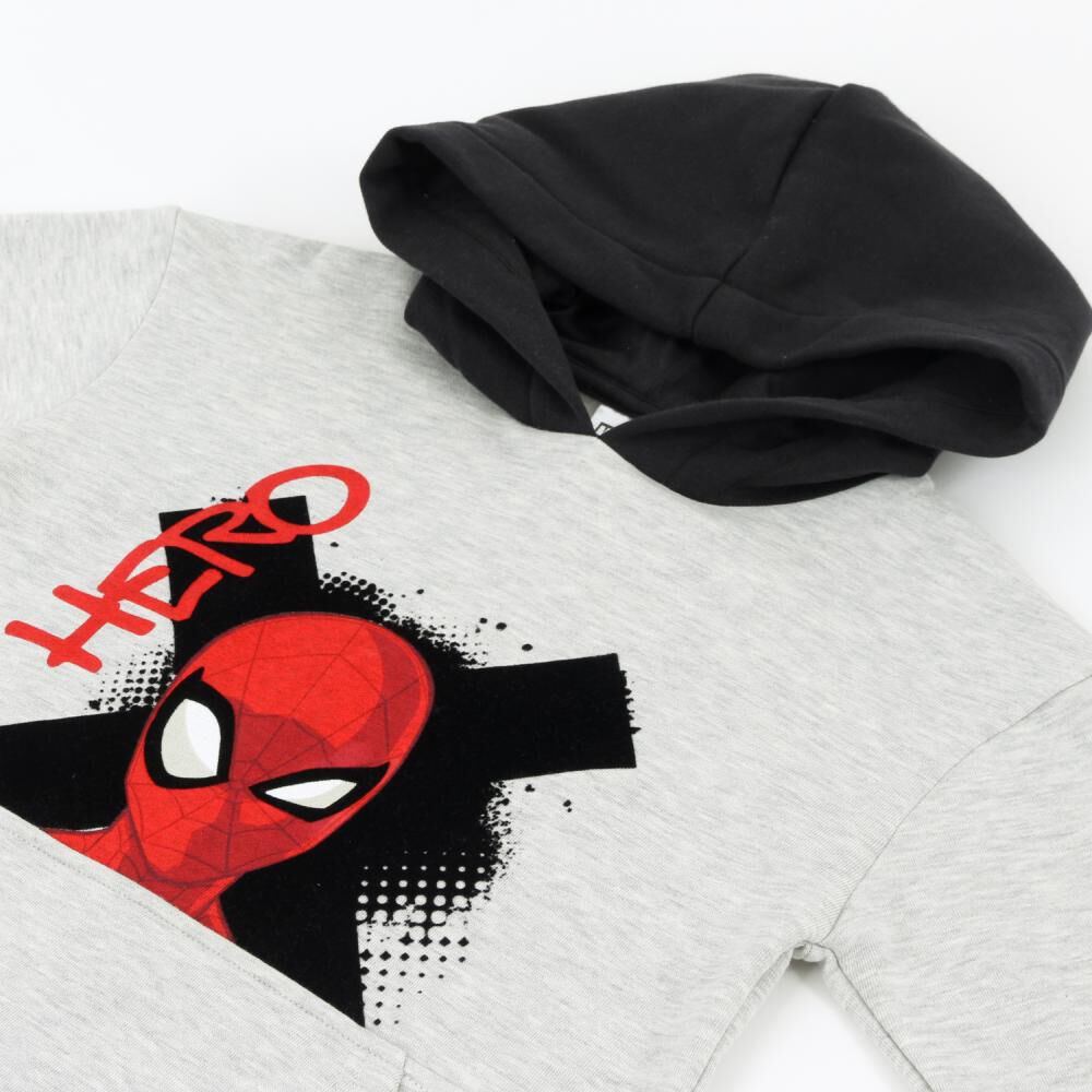 Poleron Cerrado Gorro Ni&ntilde;o Personaje Marvel image number 2.0
