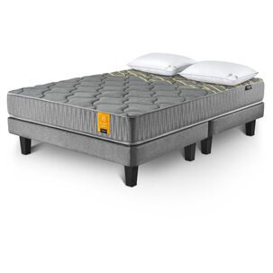 Cama Europea Cannon Home Spirit / King / Base Dividida + Almohadas