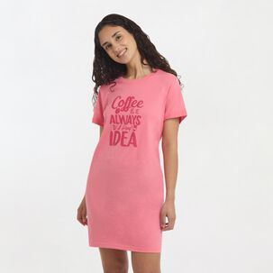 Camisola Lisa Con Dise&ntilde;o Manga Corta Mujer Freedom