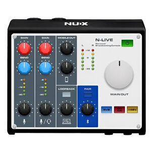 Consola Podcast Multipista Port&aacute;til N-live Nai-33l Nux