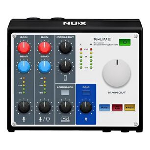 Consola Podcast Multipista Port&aacute;til N-live Nai-33l Nux