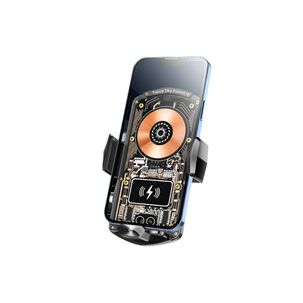 Soporte De Celular Para Auto Con Cargador Inalambrico