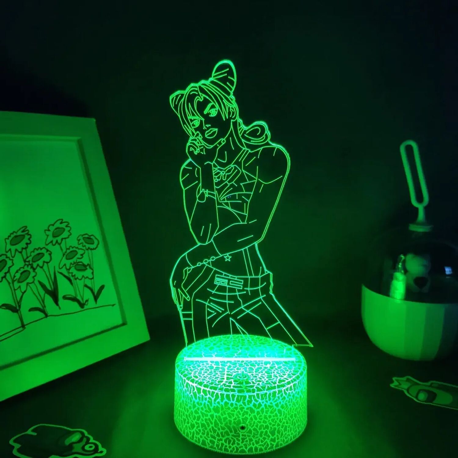 Lampara 3d Jolyne Cujoh Jojo Bizarre Adventure image number 2.0