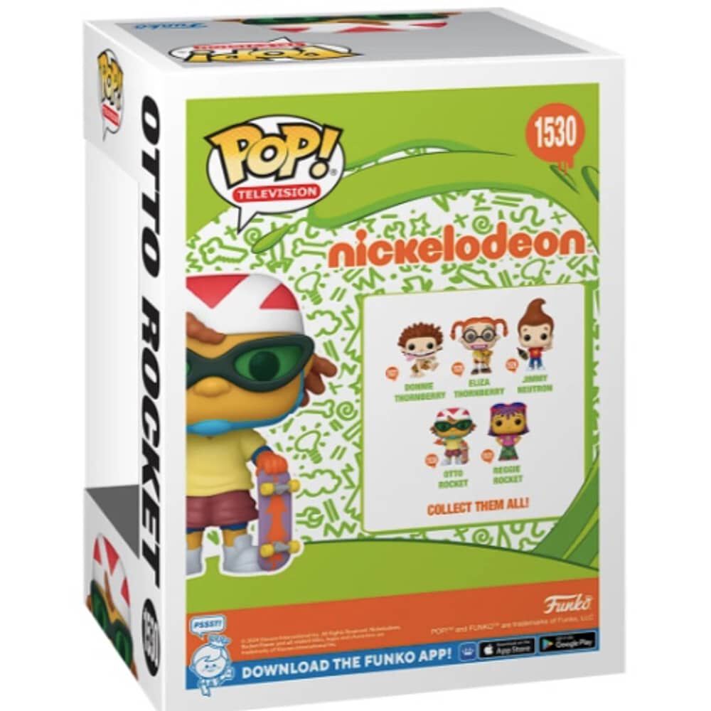 Funko Pop Otto Rocket Nickelodeon - 1530 image number 2.0