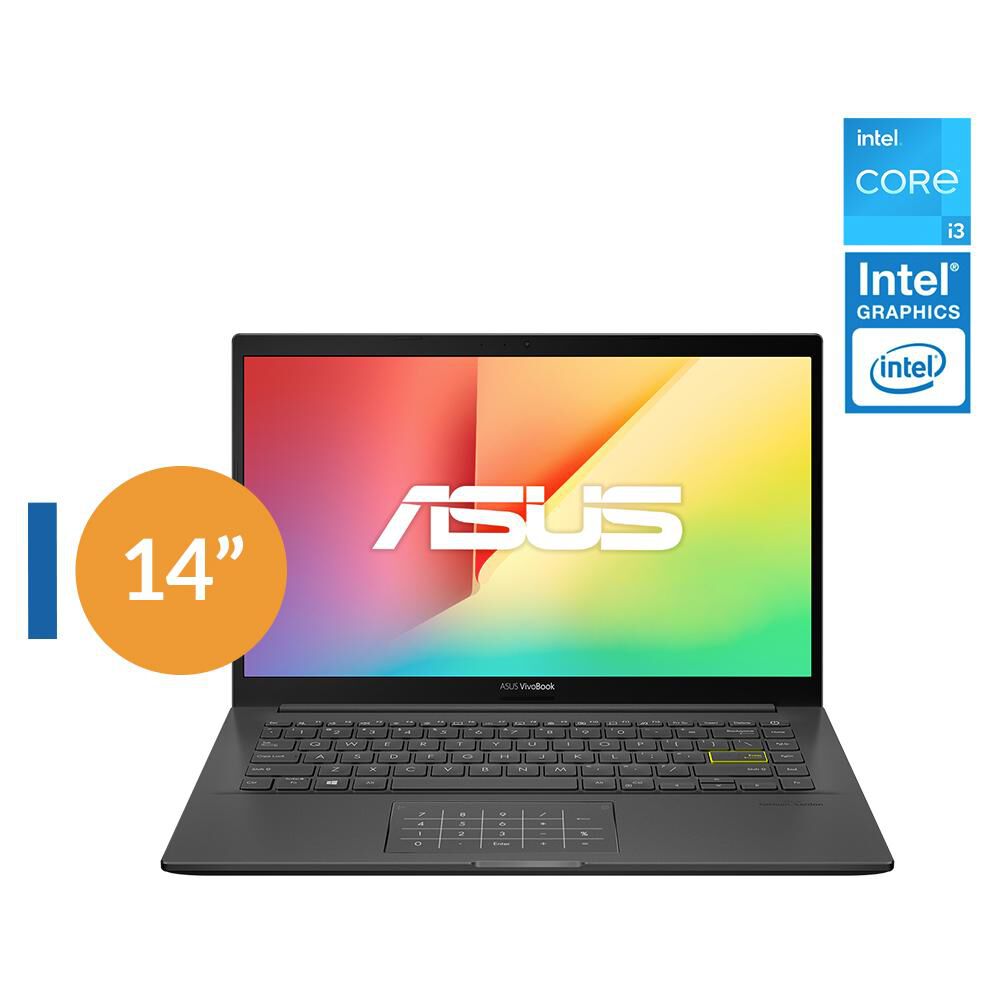 Notebook Asus Vivobook 14 K413EA-AM1073T  / Intel Core I3 / 4 Gb Ram / 256 Gb Ssd / 14 " image number 0.0
