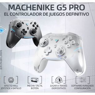 Control Joystick Inal&aacute;mbrico G5 Pro Blanco