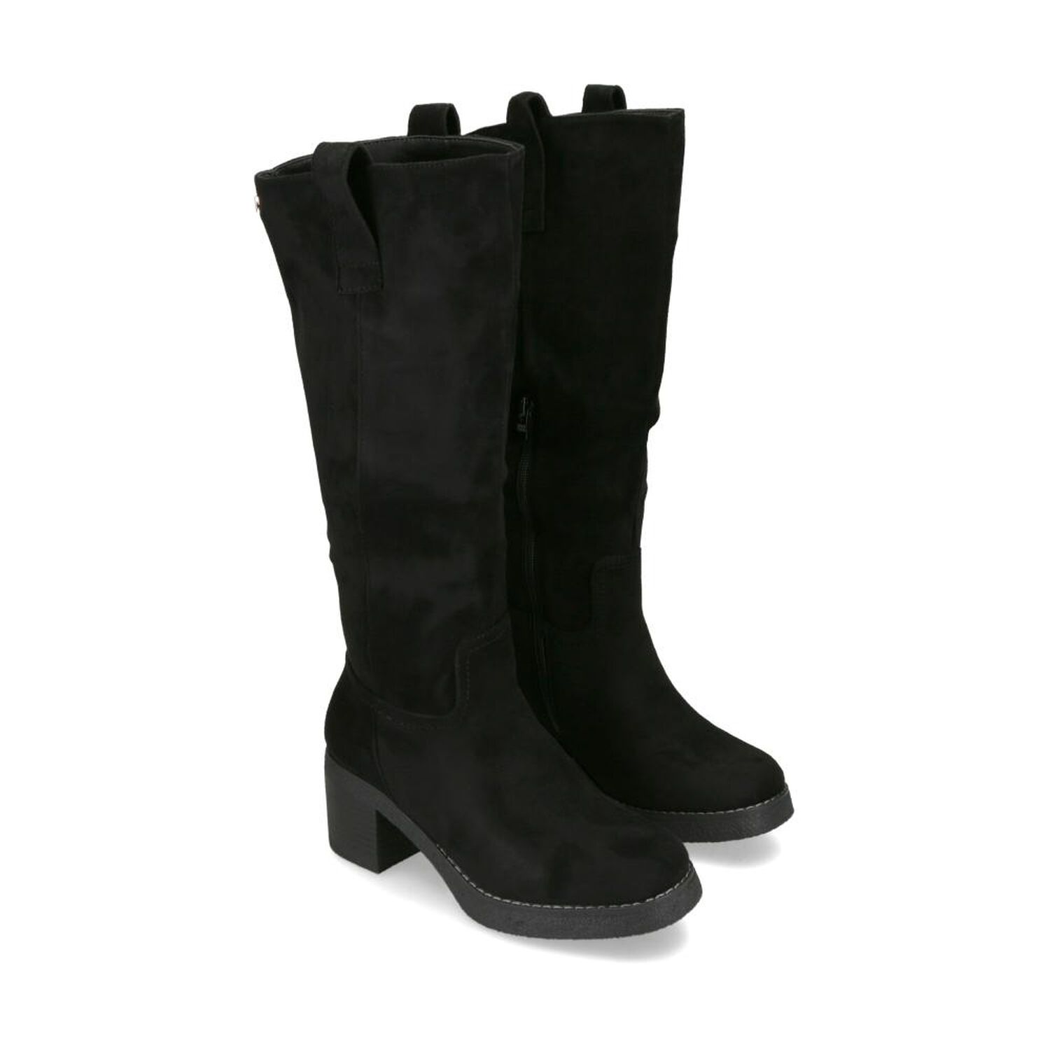 Bota Mujer Via Uno Black image number 1.0