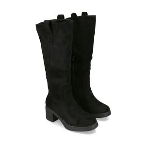 Bota Mujer Via Uno Black