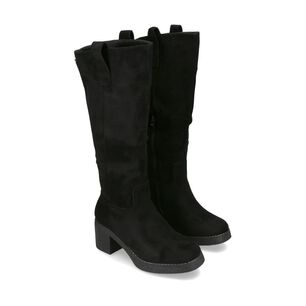Bota Mujer Via Uno Black