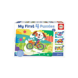 Puzzle Infantil Vehiculos (my First 4 Puzzles) - Ps