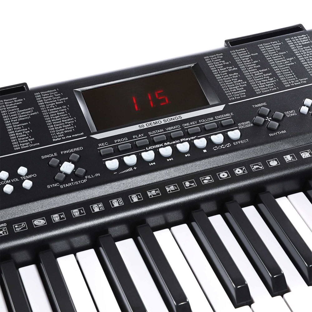 Teclado Musical Piano 61 Notas+stand Ton-630 image number 3.0