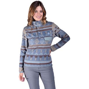 Polar Pullover Peak Performance Mujer Frage Caf&eacute;/celeste