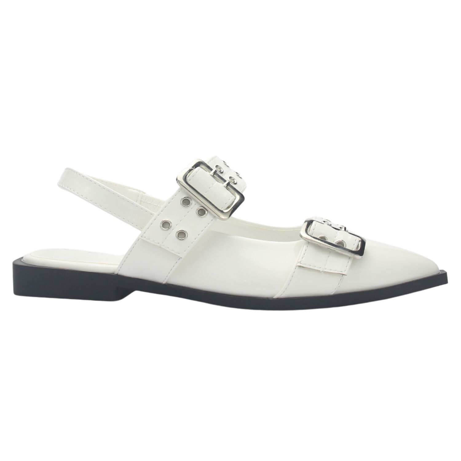 Ballerina Mujer Chalada Slik-21 Blanco Casual image number 0.0