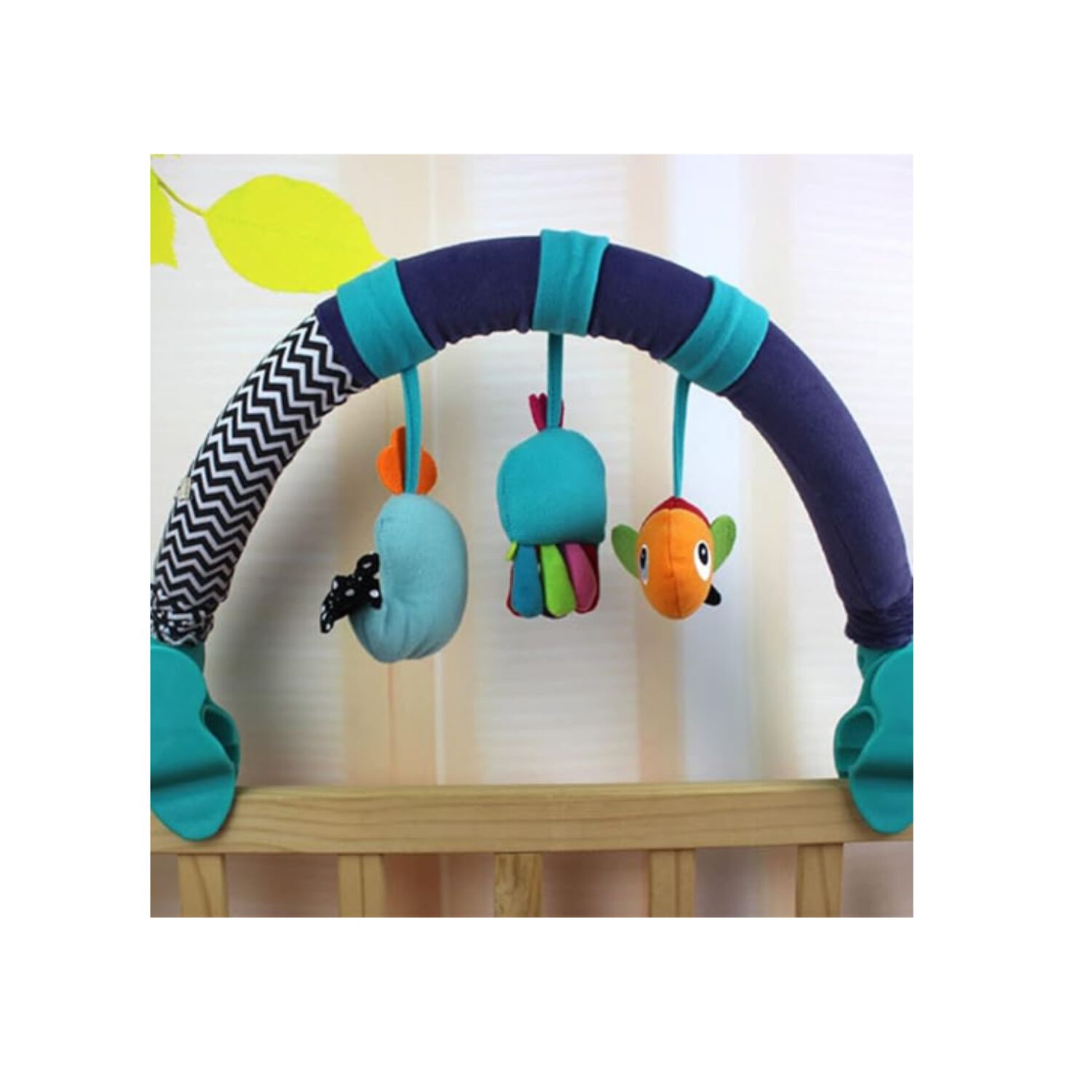 Arco M&oacute;vil Sonajero Multiuso Estimulaci&oacute;n Para Bebe Coche image number 1.0