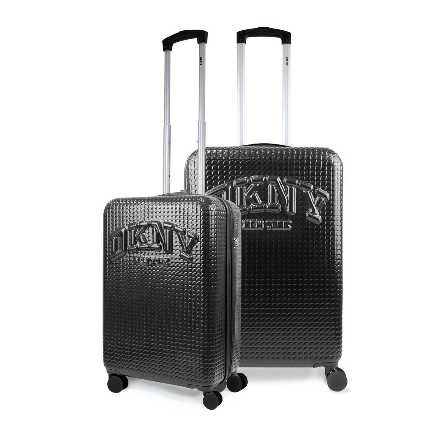 Pack 2 Maletas Donna Karan Hot Town S 10k + M 20k Negra Dkny image number 0.0