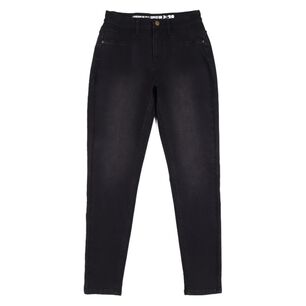 Jeans Tiro Alto Skinny Rolly Go