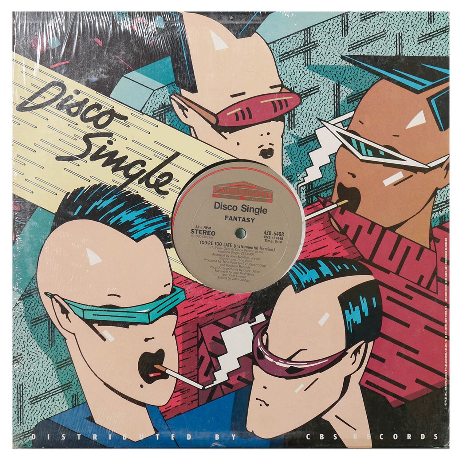Fantasy - You're Too Late | 12" Maxi Single Usado image number 1.0