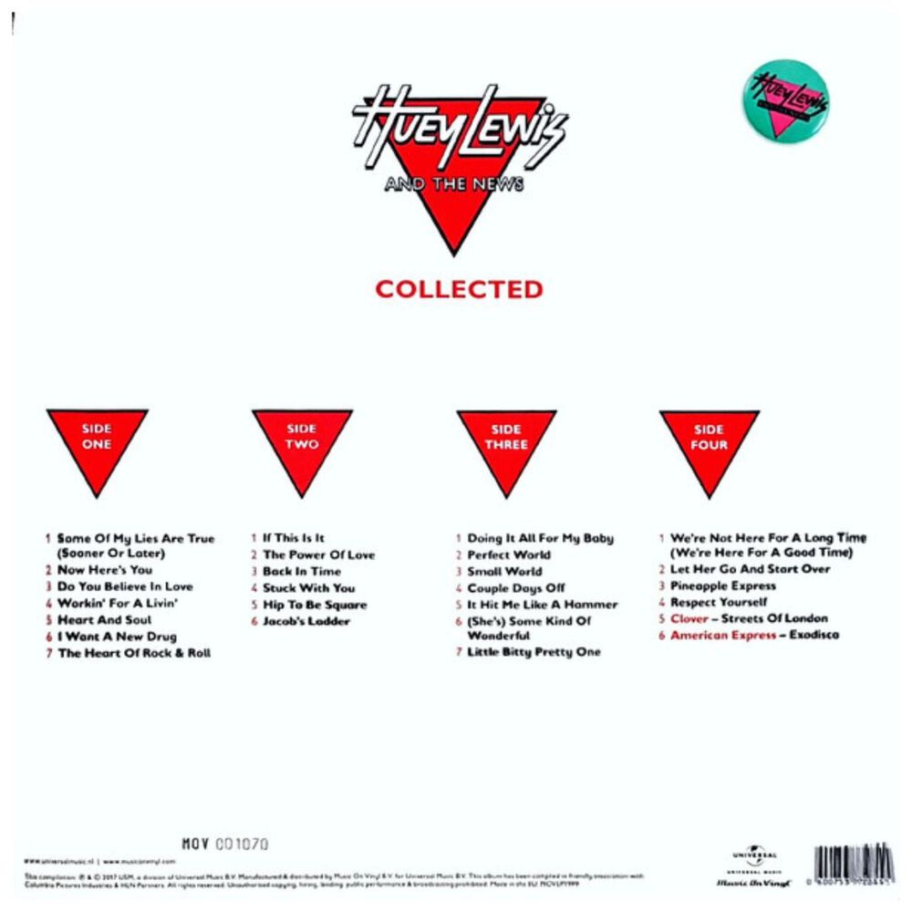 Huey Lewis And The News - Collected (2lp) | Vinilo image number 1.0