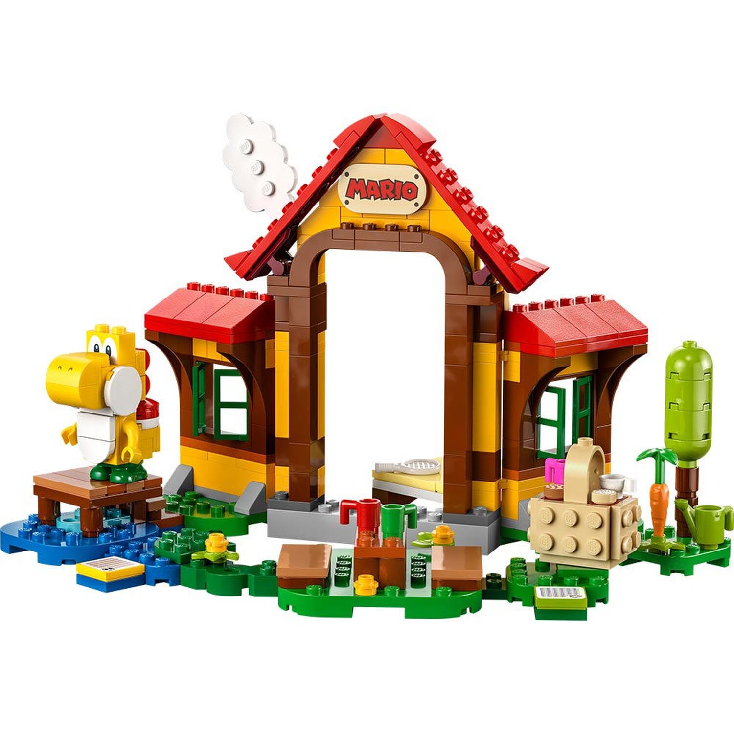 Lego Super Mario - Set De Expansi&oacute;n: D&iacute;a De Campo En La Casa De Mario - 71422 image number 7.0