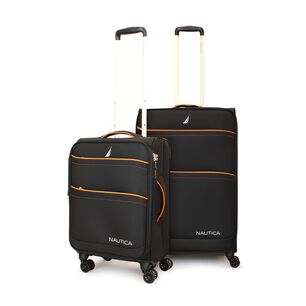 Pack 2 Maletas Blandas S+m Nautica Lisboa 10k Y 20k Negra