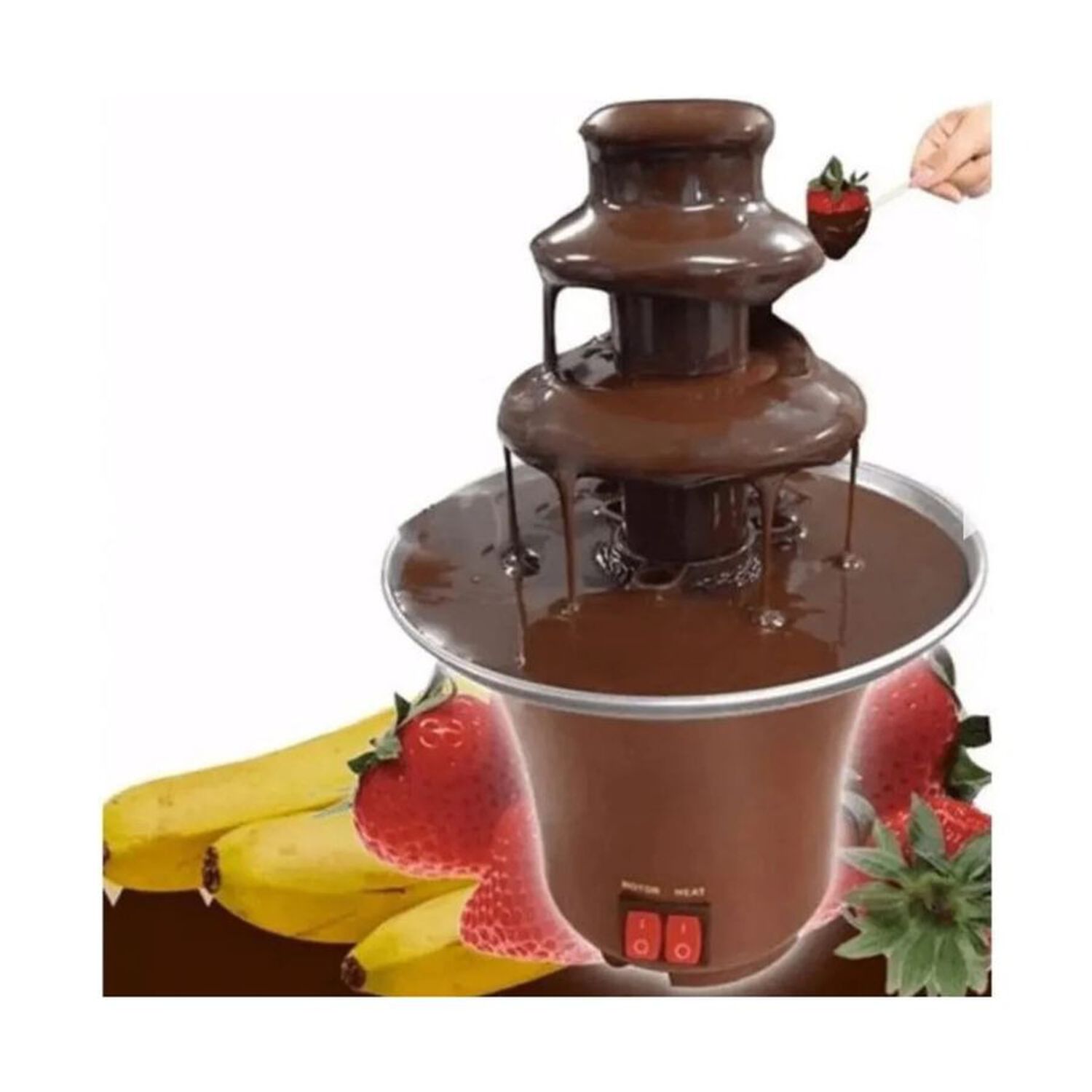 Fuente De Chocolate El&eacute;ctrica 3 Niveles Fiesta Fondue image number 3.0