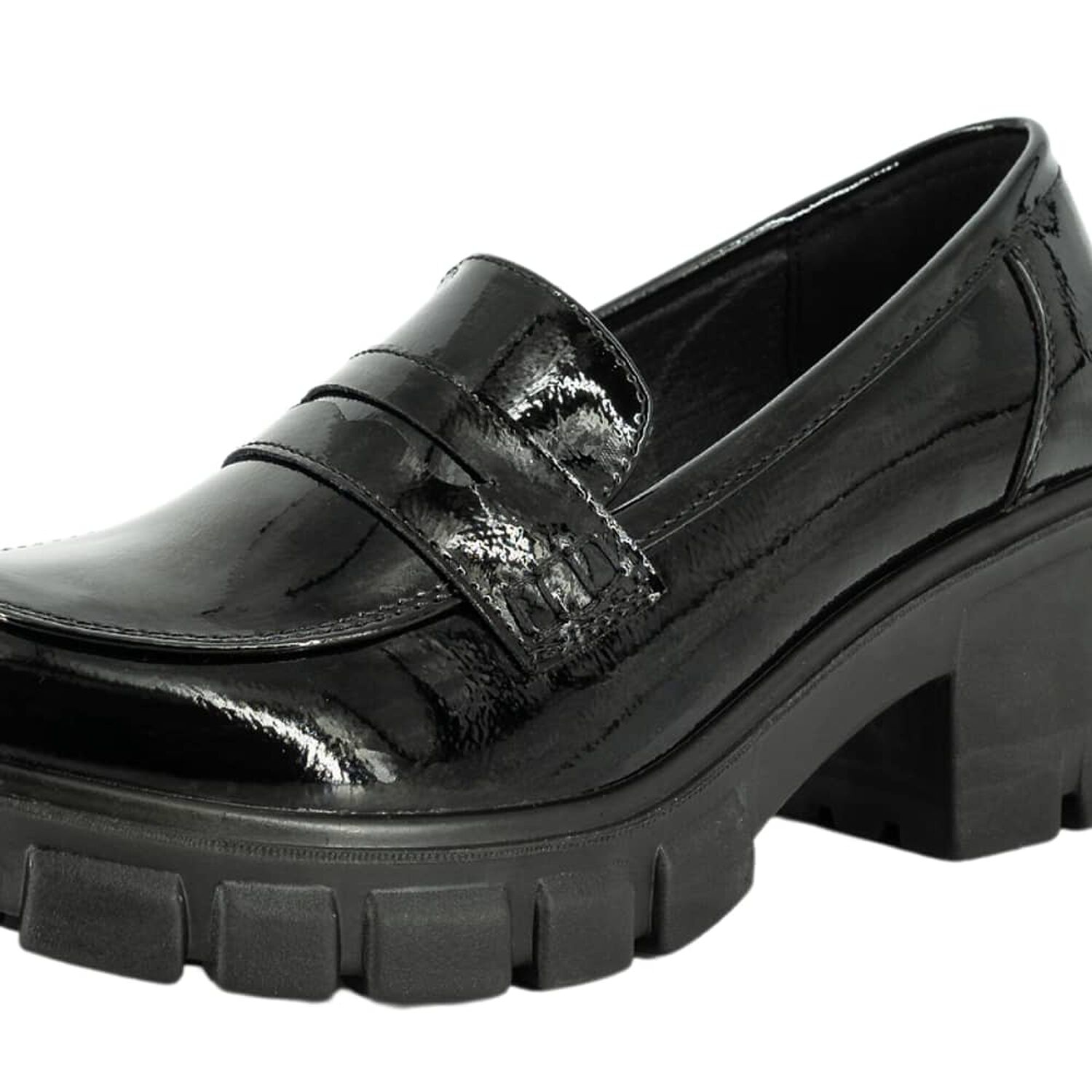 Mocasin Murcia Negro Charol Alquimia image number 3.0