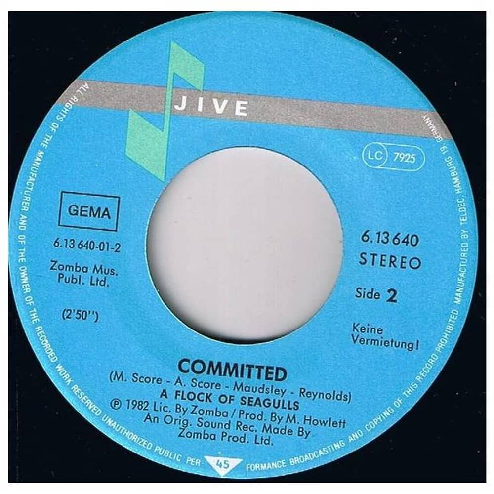 A Flock Of Seagulls - Wishing | 7'' Single Vinilo Usado image number 2.0