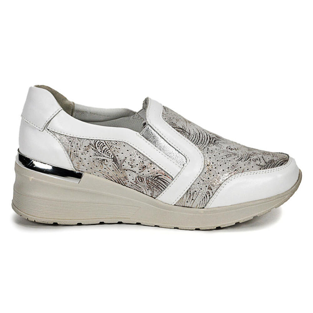 Zapatilla Cuero Ibbie Blanco image number 1.0