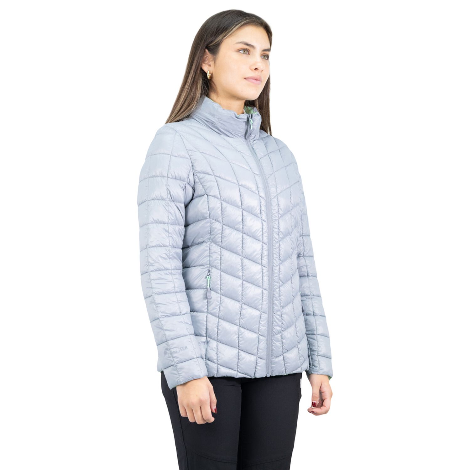 Parka Insulada Hw Traveler Mujer Light Grey image number 2.0