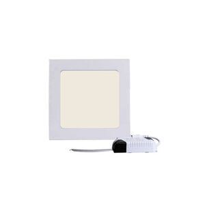 Foco Panel Plaf&oacute;n Led Amarillo Cuadrado 24w 2200l&uacute;menes - Ps