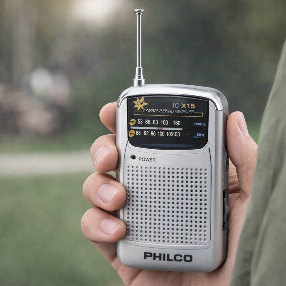 Radio Port&aacute;til Philco Ic-x15 Am/fm Con Antena Telesc&oacute;pica image number 4.0