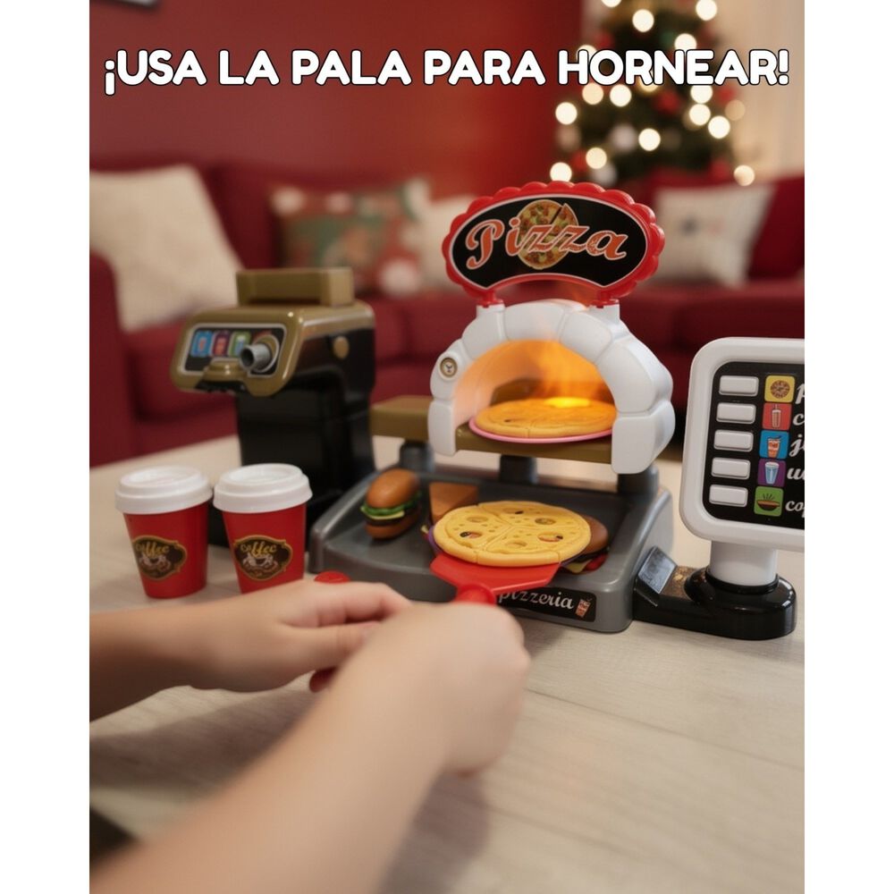 Juguete Set De Cocina De Pizza Para Ni&ntilde;os image number 2.0