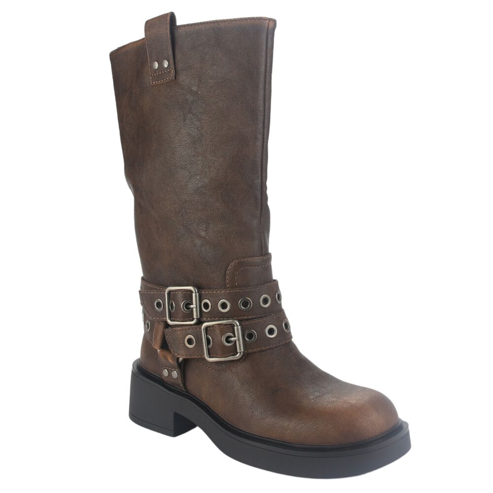 Botin Chalada Mujer Biker-6 Camel Casual image number 2.0