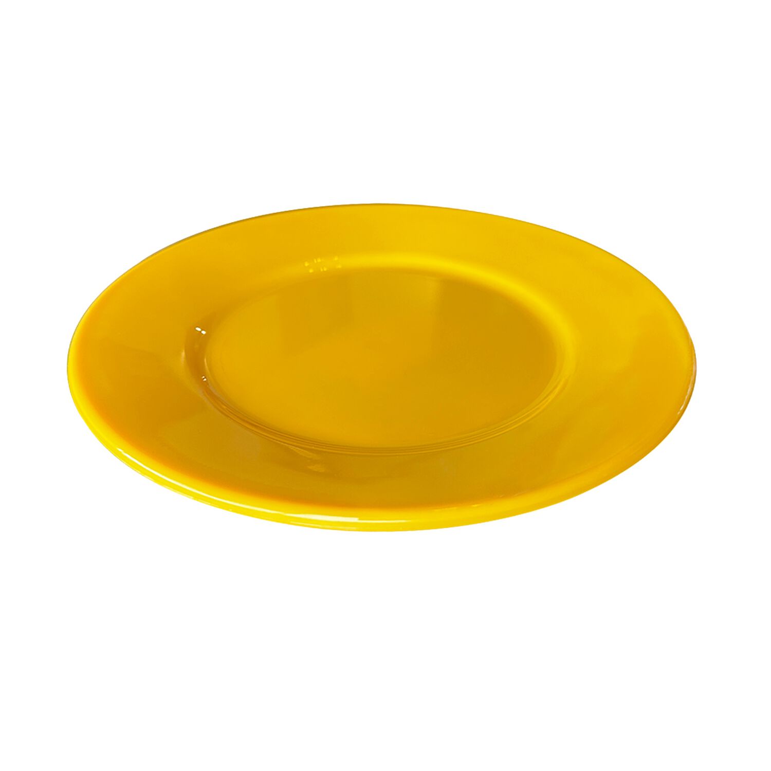 Set De 6 Plato De Policarbonato Amarillo 15 Cm image number 2.0