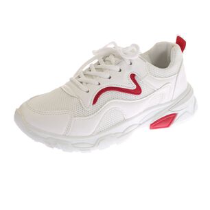 Zapatilla Blanco Rojo Bbo Art: 52909b2056097wred
