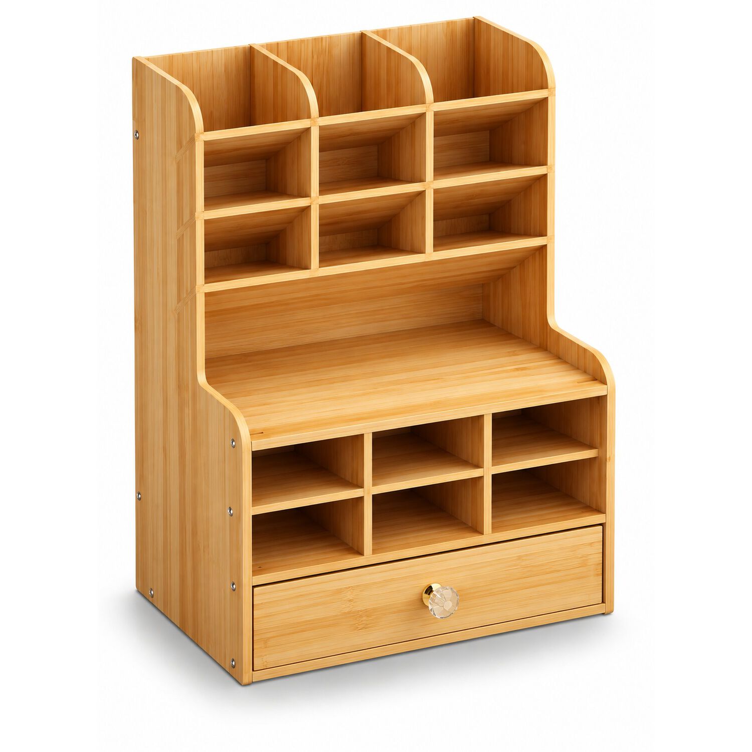 Organizador Escritorio Con Caj&oacute;n Y Compartimentos Oficina image number 3.0