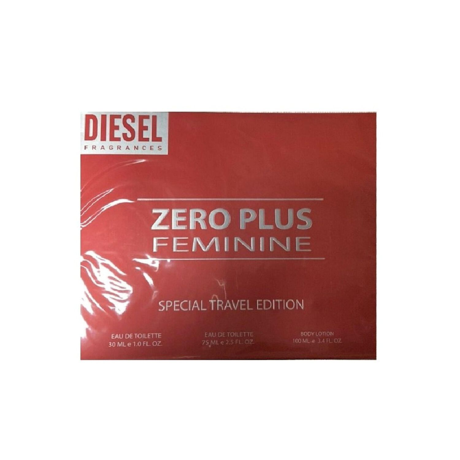 Diesel Zero Plus Woman Edt 75ml+30ml+bl 100ml image number 1.0