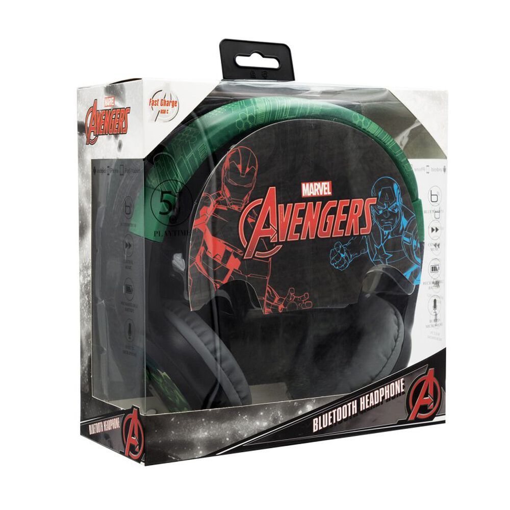 Audífonos Disney A Bluetooth De Hulk image number 4.0