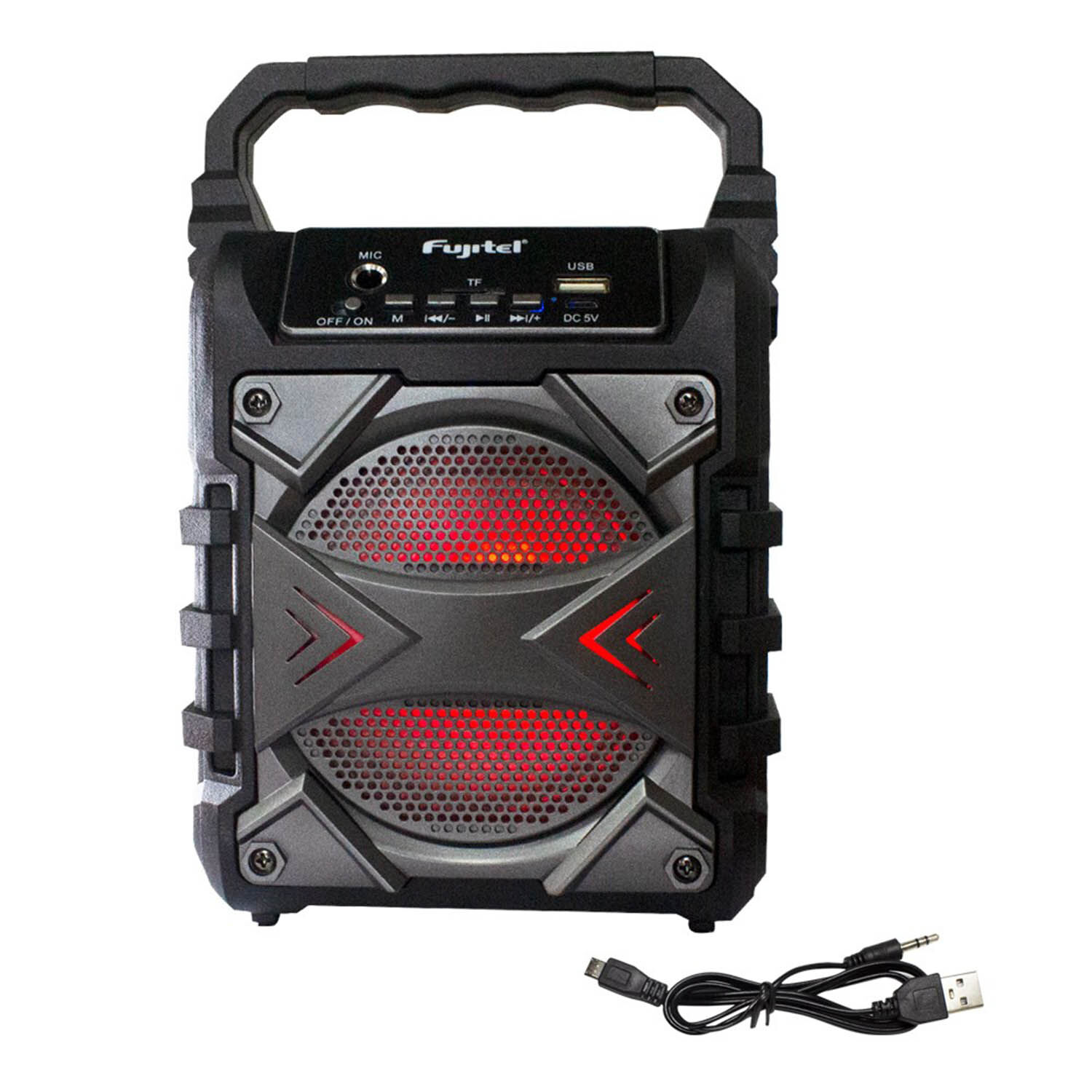 Parlante Port&aacute;til Recargable Fujitel Tws/ Bluetooth 5w/ 4010 image number 3.0