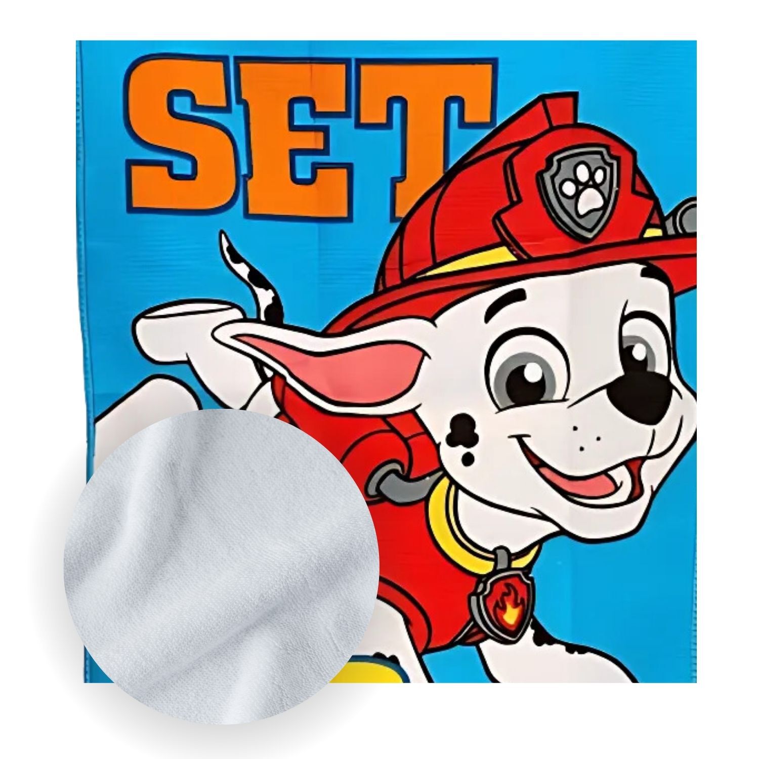 Toalla De 30x50cm Dibujo Animado Perro Bombero Multiuso image number 1.0