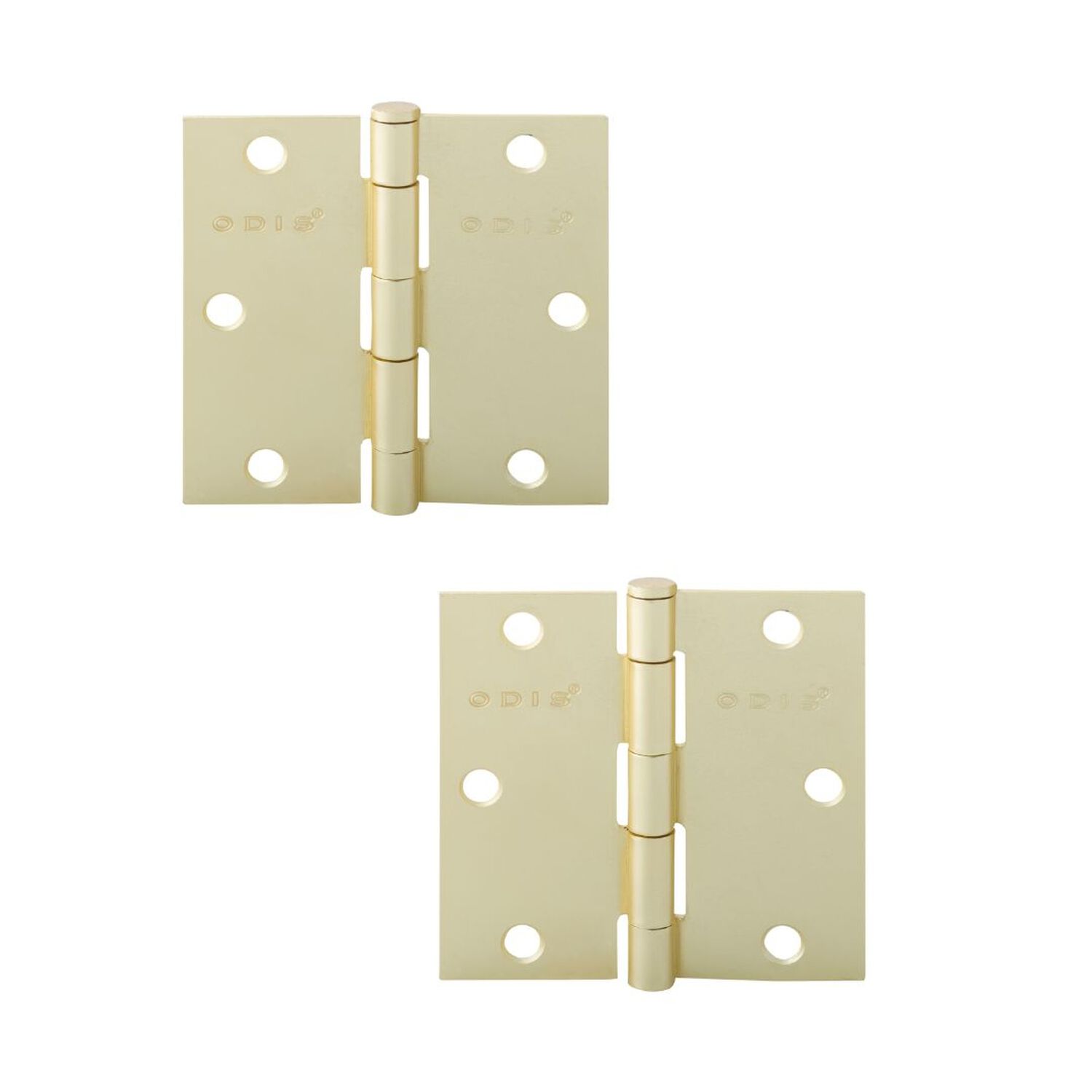 Pack 2 Bisagras Acero Odis 3,5&rdquo;&times;3,5&rdquo;&times;2,0mm - Bronce image number 0.0