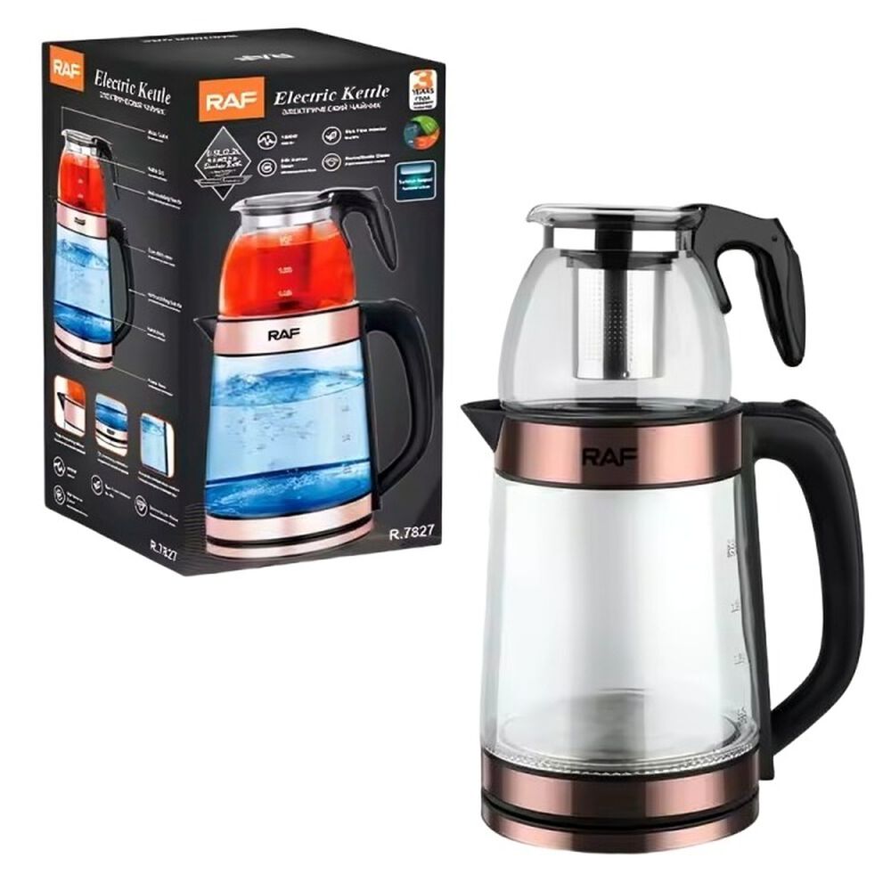 Hervidor De Agua Con Infusor Tetera Raf R7827 image number 1.0