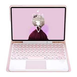 Funda Con Teclado Para Ipad Pro 11/ Ipad Air 4/ 5/ 6