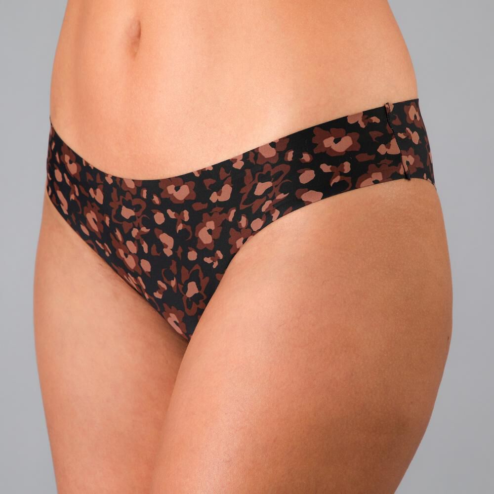 Pack 3x Bikini Microprint Bonded Flores image number 3.0