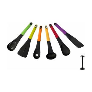 Set 6 Utensilios Espatulas Cuchara Cucharon Cocina