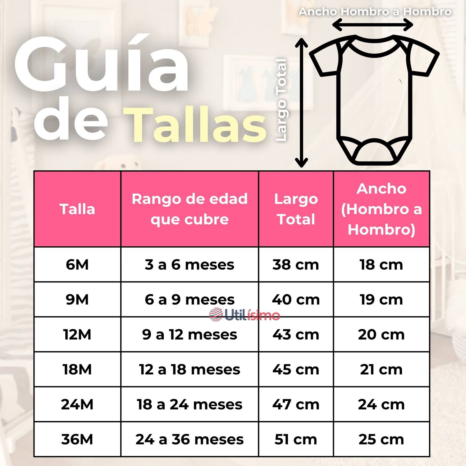 Pack 4 Bodys Ni&ntilde;a Sin Manga Tedmimak 100% Algod&oacute;n Princess Pink image number 3.0
