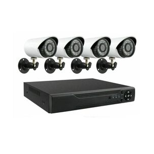 Kit De Seguridad 4 Camaras Dvr Fhd 4 Canales Circuito Cerrado