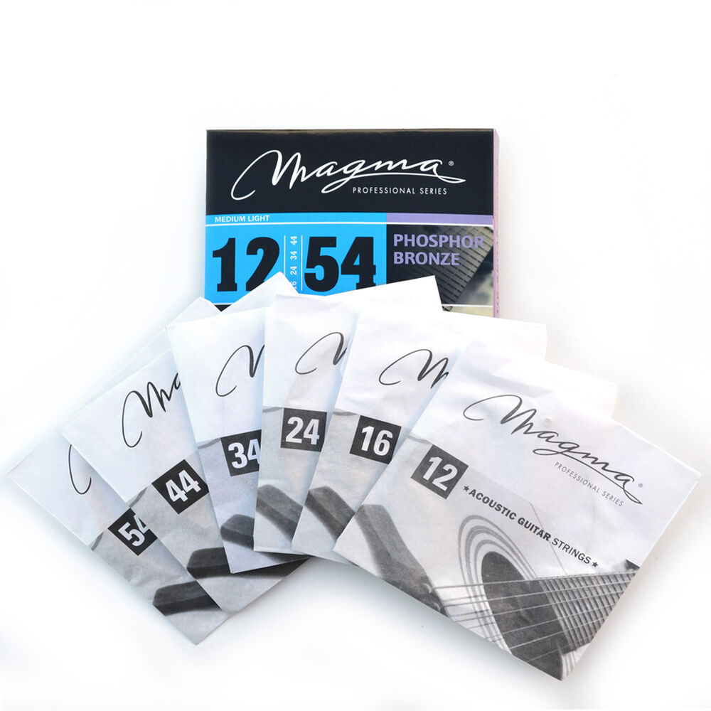 Set Cuerdas Guitarra Acustica Ga140pb Magma image number 3.0